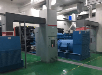 江苏宿迁科技园某数据中心2*1000KW MTU柴油发电机组并机运行